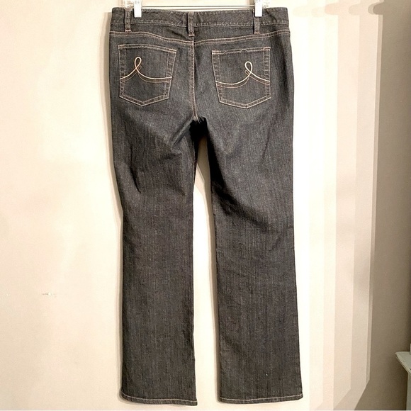 LOFT Slim Boot Cut Jeans - Picture 2 of 8